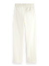 Scotch & Soda Embroidered High Rise Pant
