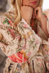 MAGNOLIA PEARL FLORAL APPLIQUE MONIQUE JACKET