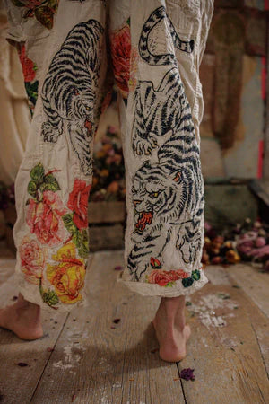 Magnolia Pearl Birch Floral Love Overalls
