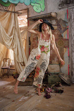Magnolia Pearl Birch Floral Love Overalls