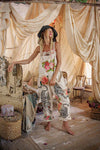 Magnolia Pearl Birch Floral Love Overalls