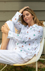 Mandalay Ditsy Flower Embroidered Shirt