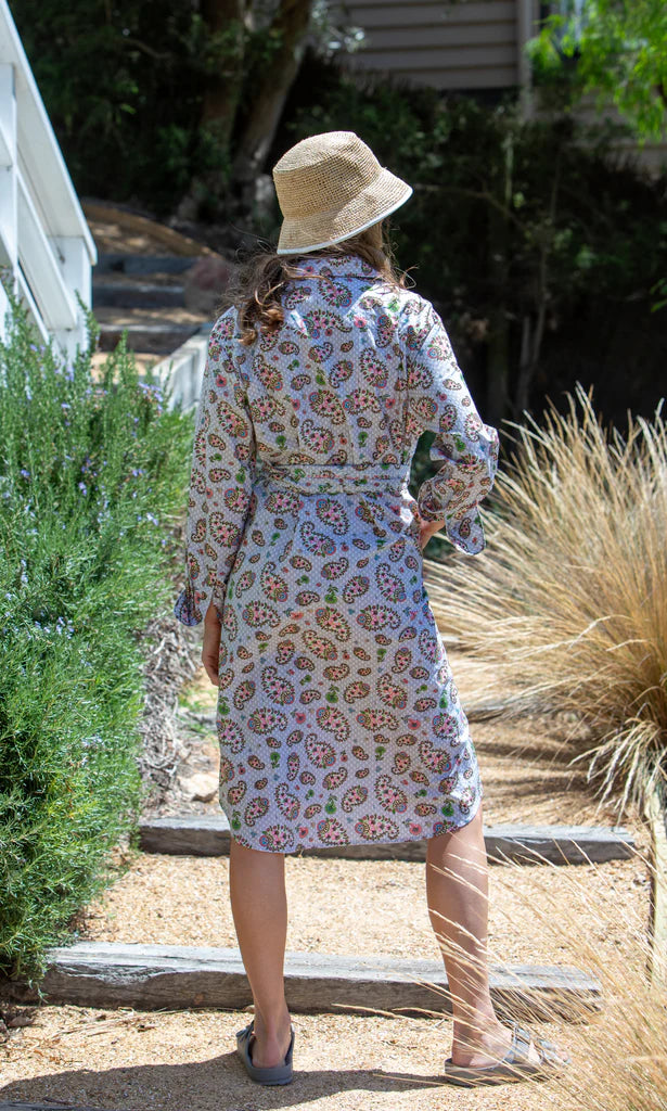 Mandalay Duncan Paisley Shirtdress