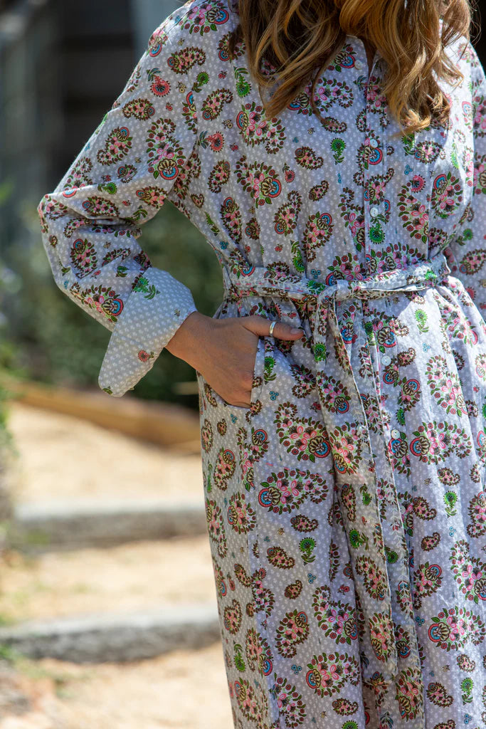 Mandalay Duncan Paisley Shirtdress