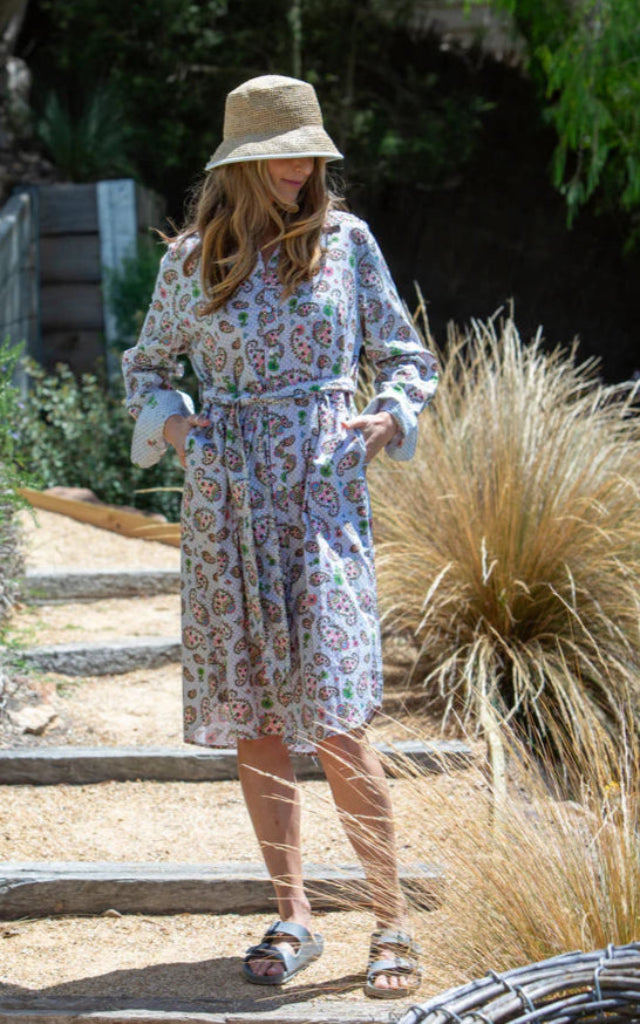 Mandalay Duncan Paisley Shirtdress