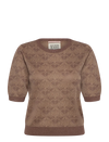 Scotch & Soda Monogram Jacquard Cropped Jumper