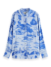 Scotch & Soda Printed Relaxed Fit Shirt