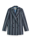 Scotch & Soda Fitted DB Striped Blazer