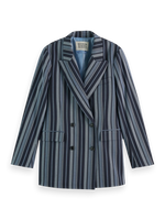 Scotch & Soda Fitted DB Striped Blazer