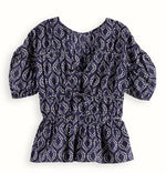 Scotch & Soda Cotton Top With With Gathering
