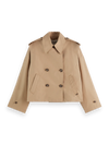 Scotch & Soda Short Trenchcoat