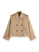 Scotch & Soda Short Trenchcoat