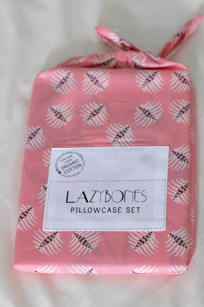 Lazybones Pillowcase Set