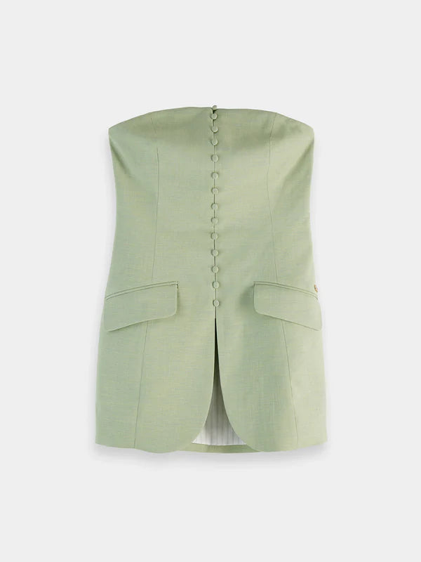 Scotch & Soda Tailored strapless bodice