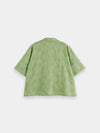 Scotch & SodaCotton Linen Embroidered Shirt