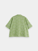 Scotch & SodaCotton Linen Embroidered Shirt