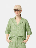 Scotch & SodaCotton Linen Embroidered Shirt
