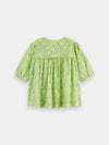 Scotch & Soda Printed Short Sleeve Top