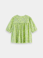 Scotch & Soda Printed Short Sleeve Top