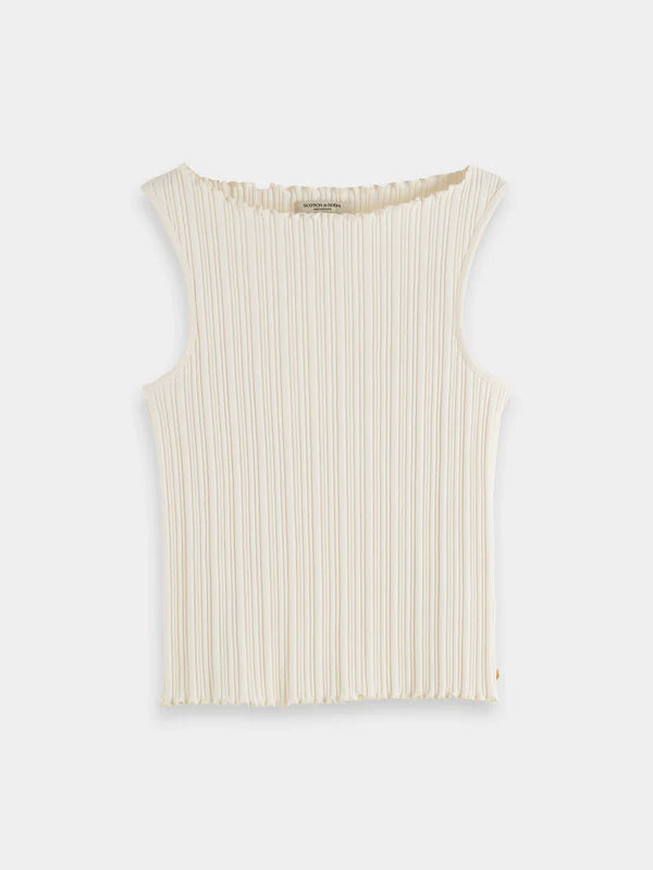 Scotch & Soda Structured Rib Tank