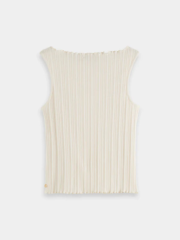 Scotch & Soda Structured Rib Tank