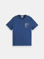 Scotch & Soda Embroidered Artwork T-Shirt
