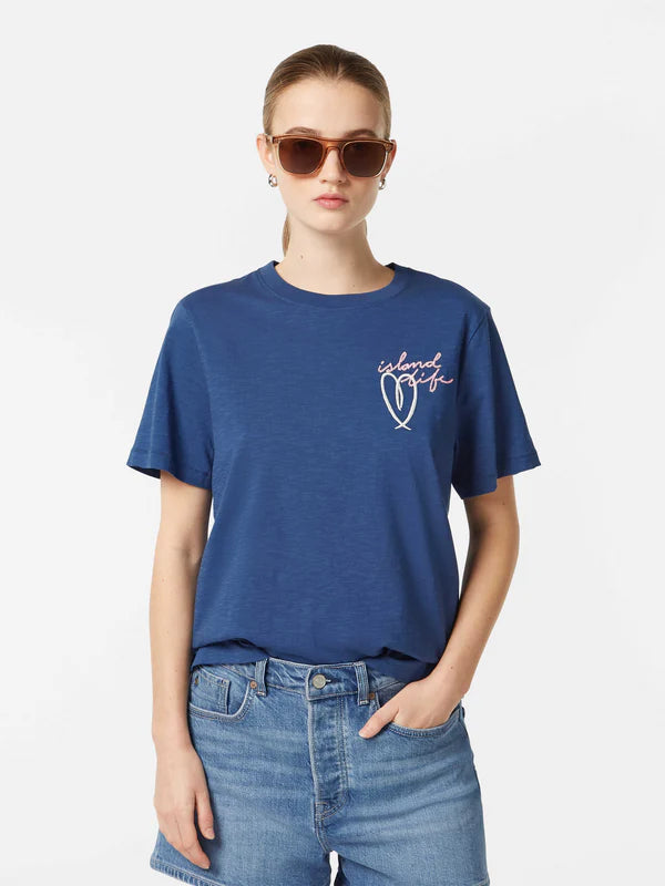 Scotch & Soda Embroidered Artwork T-Shirt