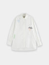Scotch & Soda Embroidered Poplin Shirt