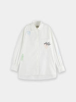 Scotch & Soda Embroidered Poplin Shirt