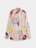 Scotch & Soda Printed Relaxed Fit Shirt
