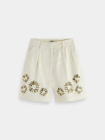 Scotch & Soda Embellished High Rise shorts