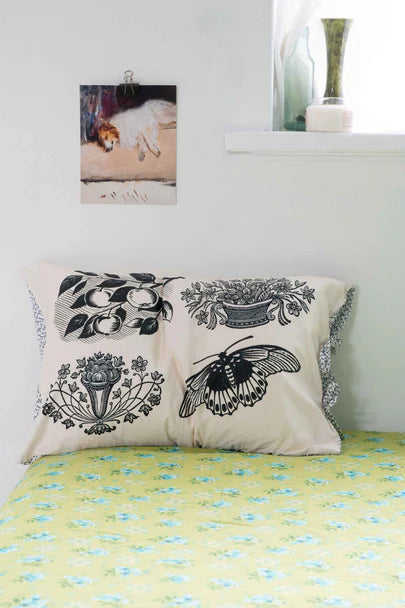 Lazybones Pillowcase Set *organic cotton