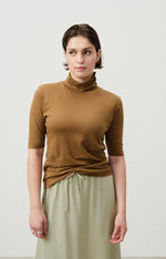 American Vintage Xoubow S/S Turtleneck Top