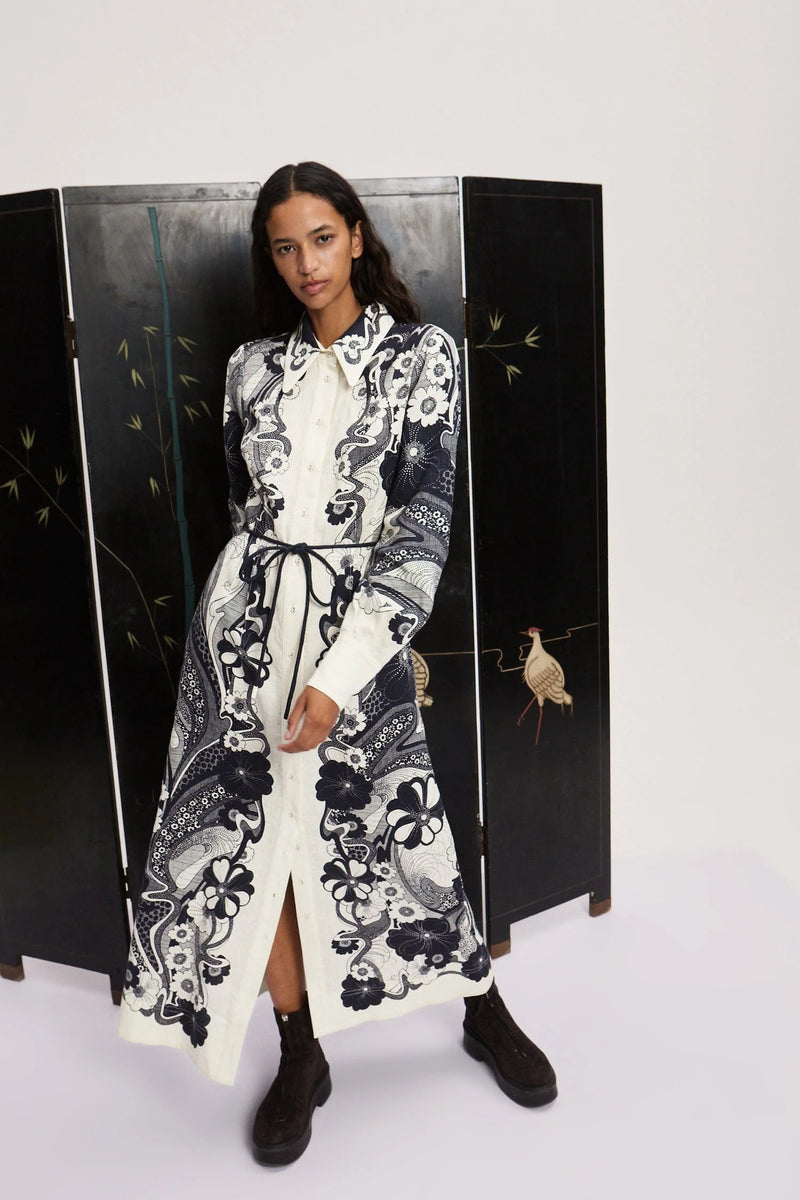 ALEMAIS MICKEY SHIRTDRESS