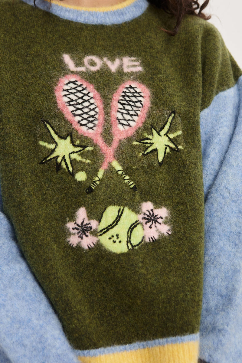 ALEMAIS ANOUK TENNIS SWEATER