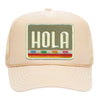 Port Sandz Hola Trucker Hat. MADE IN CALIIFORNIA, USA