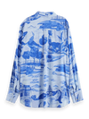 Scotch & Soda Printed Relaxed Fit Shirt