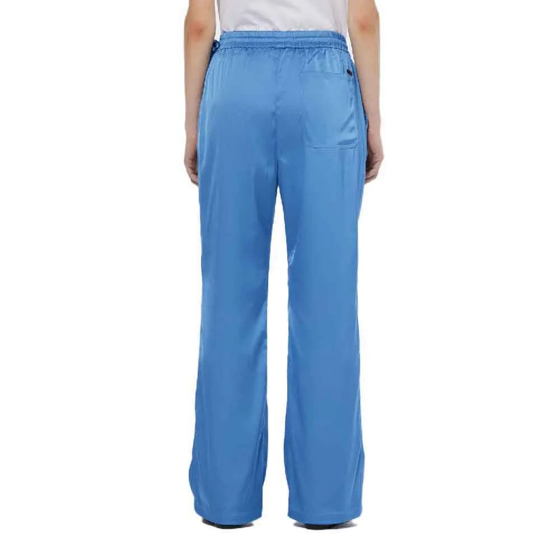 Scotch & Soda Mae Mid Rise Bootcut Pull On Satin Pants