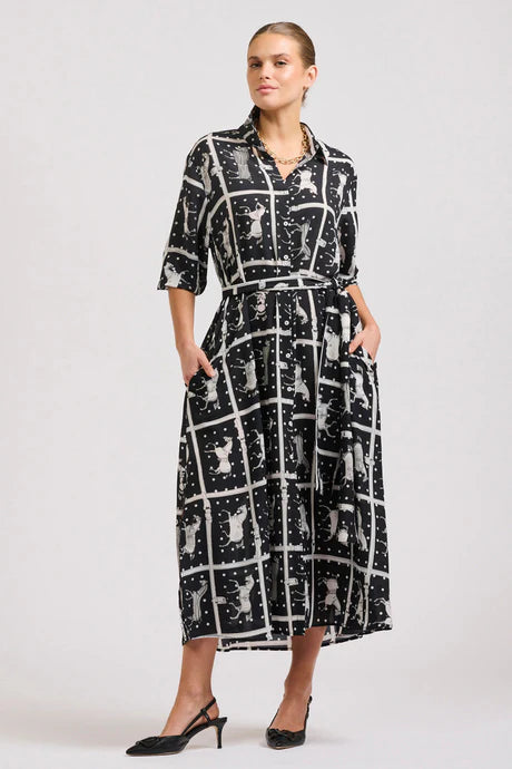 The Luna Oversized Long Shirtdress