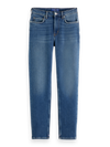 Scotch & Soda High Five Rise Slim Fit Jeans-Backyard Blue