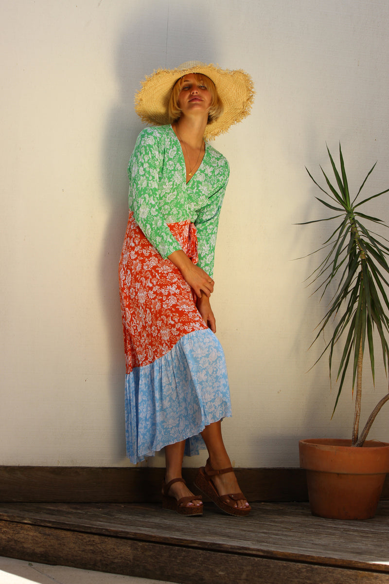 Honeysuckle Beach L/S Margarita Dress
