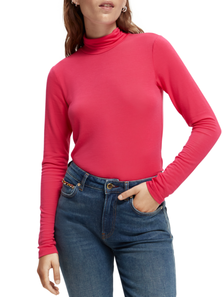Scotch & Soda Turtle Neck Long Sleeved Top